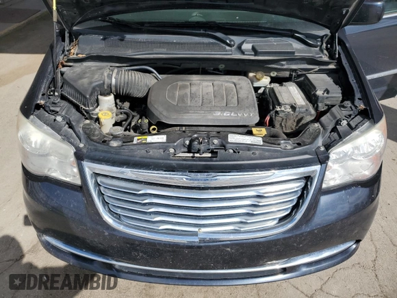 2013 Chrysler Town & Country Touring with VIN 2C4RC1BG1DR712303, listed as a Copart auction lot 53288865 with 176,921 mi miles and Salvage Title. Bid and sale history available at DreamBid. Image 12.