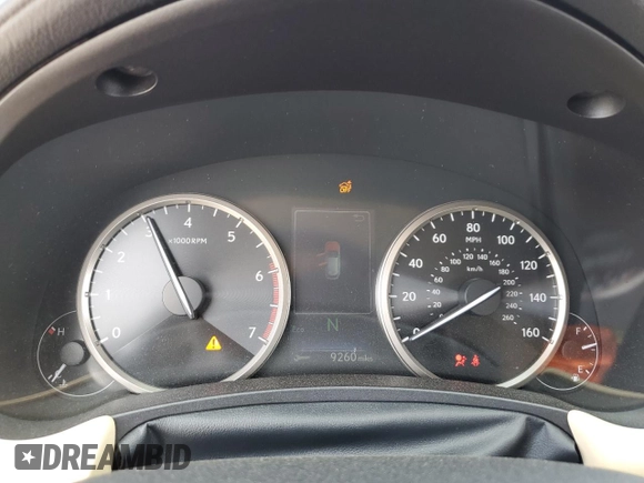 2020 Lexus NX with VIN JTJGARBZ7L5020469, listed as a Copart auction lot 53142565 with 9,260 mi miles and Salvage Title. Bid and sale history available at carsss.com. Image 9.