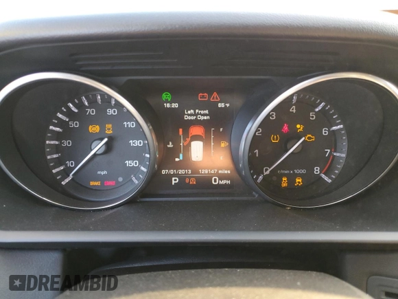 2014 Land Rover Range Rover Sport HSE with VIN SALWR2WF3EA321189, listed as a Copart auction lot 89307255 with 129,147 mi miles and Clean title. Bid and sale history available at DreamBid. Image 9.