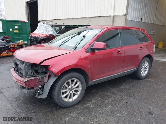 2008 Ford Edge SEL with VIN 2FMDK38C38BA40767, listed as a IAAI auction lot 41539961 with NaN miles. Bid and sale history available at carsss.com. Image 2.