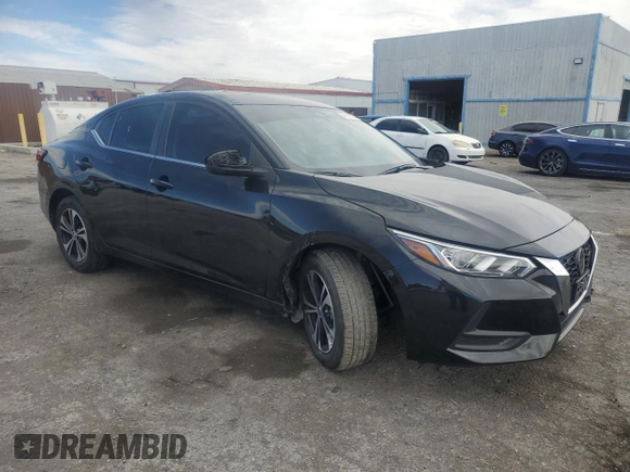 2023 Nissan Sentra SV with VIN 3N1AB8CV4PY231846, listed as a Copart auction lot 49527015 with 30,154 mi miles and Salvage Title. Bid and sale history available at carsss.com. Image 4.