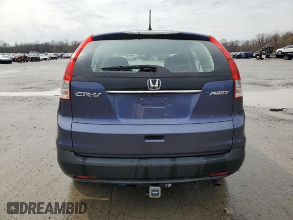2014 Honda CR-V LX with VIN 2HKRM4H34EH671750, listed as a Copart auction lot 51608615 with 61,897 mi miles and Salvage Title. Bid and sale history available at carsss.com. Image 6.