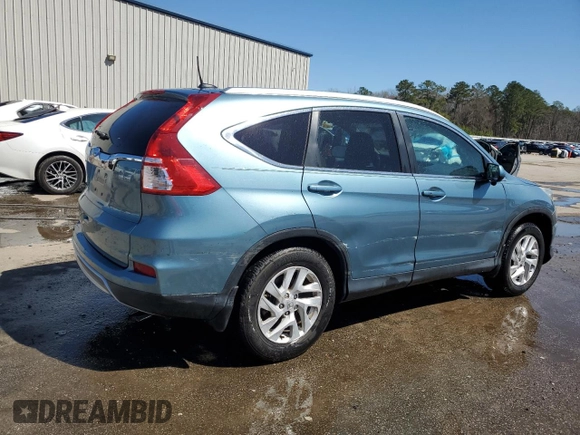 2015 Honda CR-V EX-L with VIN 2HKRM3H76FH531861, listed as a Copart auction lot 47818455 with 182,543 mi miles and Salvage Title. Bid and sale history available at DreamBid. Image 3.