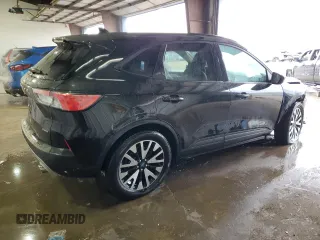 2020 Ford Escape SE Sport Hybrid with VIN 1FMCU9BZ7LUC23937, listed as a Copart auction lot 43950695 with 49,452 mi miles and Salvage Title. Bid and sale history available at DreamBid. Image 3.