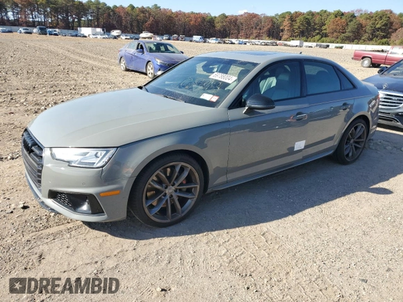 2019 Audi S4 Premium Plus with VIN WAUB4AF41KA013413, listed as a Copart auction lot 69788004 with 85,602 mi miles and Salvage Title. Bid and sale history available at carsss.com. Image 1.