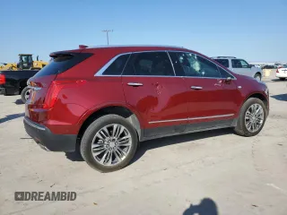 2018 Cadillac XT5 Premium Luxury FWD with VIN 1GYKNERS1JZ192211, listed as a Copart auction lot 52184055 with 48,323 mi miles and Salvage title. Bid and sale history available at DreamBid. Image 3.