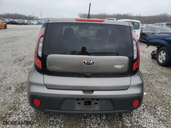 2019 Kia Soul with VIN KNDJN2A29K7015463, listed as a Copart auction lot 43951115 with 38,750 mi miles and Salvage Title. Bid and sale history available at carsss.com. Image 6.