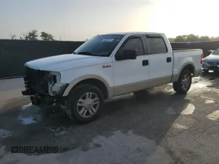 2007 Ford F-150 XLT z VIN 1FTPW12V37KA95048, wystawiony jako Copart lot #59887575 z przebiegiem 182 669 mil mil oraz Szkoda całkowita • Salvage title. Historia ofert i sprzedaży dostępna na DreamBid. Obrazek 1.