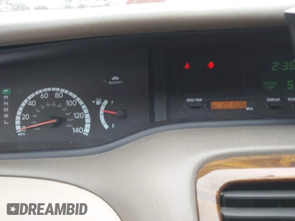 2000 Toyota Avalon XL z VIN 4T1BF28B9YU040456, wystawiony jako IAAI lot #42310333 z przebiegiem 201 596 mil mil oraz . Historia ofert i sprzedaży dostępna na DreamBid. Obrazek 7.