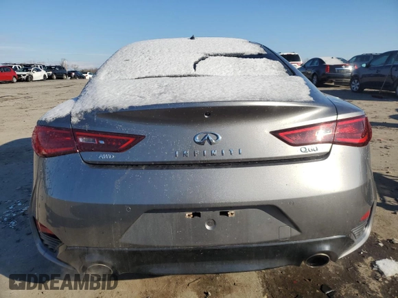 2017 Infiniti Q60 Premium z VIN JN1EV7EL1HM550074, wystawiony jako Copart lot #88887555 z przebiegiem 65 139 mil mil oraz Szkoda całkowita • Salvage title. Historia ofert i sprzedaży dostępna na DreamBid. Obrazek 6.