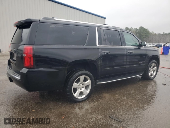 2017 Chevrolet Suburban Premier with VIN 1GNSCJKCXHR177327, listed as a Copart auction lot 45351205 with Not provided miles and Non repairable. Bid and sale history available at DreamBid. Image 3.