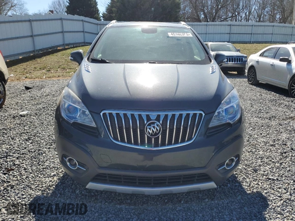 2016 Buick Encore Leather with VIN KL4CJCSB4GB649612, listed as a Copart auction lot 45162505 with 100,567 mi miles and Salvage Title. Bid and sale history available at DreamBid. Image 5.