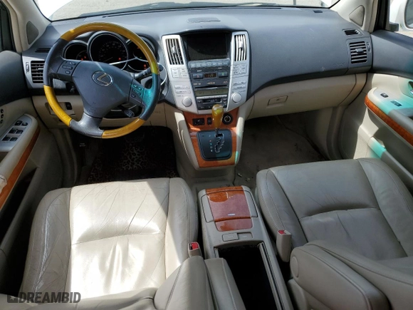 2008 Lexus RX 400h with VIN JTJHW31U782050265, listed as a Copart auction lot 52215785 with 178,583 mi miles and Salvage Title. Bid and sale history available at carsss.com. Image 8.