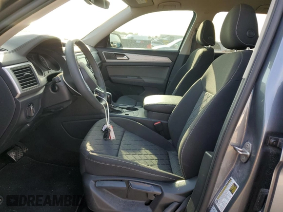 2021 Volkswagen Atlas S with VIN 1V2AP2CA7MC606267, listed as a Copart auction lot 56690154 with 53,381 mi miles and Salvage title. Bid and sale history available at DreamBid. Image 7.