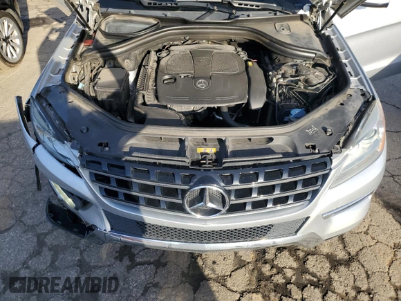 2014 Mercedes-Benz M 350 with VIN 4JGDA5JB6EA286414, listed as a Copart auction lot 45211705 with 165,043 mi miles and Salvage Title. Bid and sale history available at carsss.com. Image 12.
