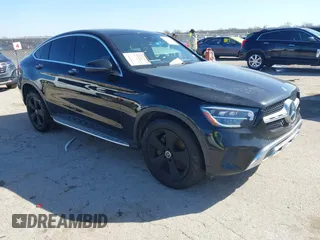 2020 Mercedes-Benz GLC with VIN WDC0J8EB5LF746574, listed as a IAAI auction lot 41772545 with 81,266 mi miles. Bid and sale history available at carsss.com. Image 1.