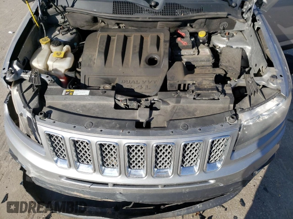 2016 Jeep Compass Latitude with VIN 1C4NJDEB2GD697923, listed as a Copart auction lot 84081394 with 167,240 mi miles and Salvage Title. Bid and sale history available at carsss.com. Image 12.