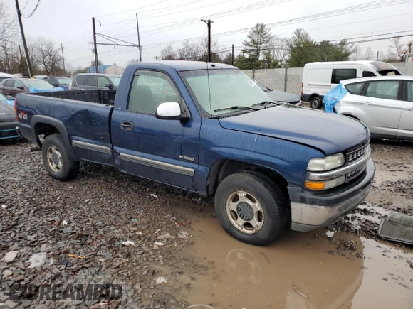 2000 Chevrolet Silverado 1500 with VIN 1GCEK14T1YE313146, listed as a Copart auction lot 84921014 with 188,533 mi miles and Clean Title. Bid and sale history available at carsss.com. Image 4.