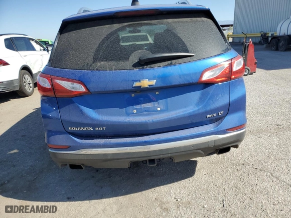 2019 Chevrolet Equinox LT with VIN 3GNAXVEX1KS564309, listed as a Copart auction lot 52532655 with 94,595 mi miles and Salvage Title. Bid and sale history available at carsss.com. Image 6.