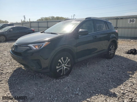 2018 Toyota RAV4 LE with VIN JTMZFREV3JJ156625, listed as a Copart auction lot 50564455 with 109,330 mi miles and Salvage Title. Bid and sale history available at carsss.com. Image 1.