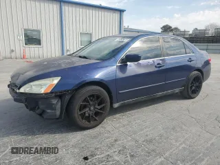 2003 Honda Accord LX z VIN 1HGCM55343A074751, wystawiony jako Copart lot #50809615 z przebiegiem 335 356 mil mil oraz Szkoda całkowita • Salvage title. Historia ofert i sprzedaży dostępna na DreamBid. Obrazek 1.