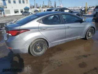 2016 Hyundai Elantra Value Edition with VIN KMHDH4AE1GU507385, listed as a Copart auction lot 46681635 with 95,735 mi miles and Salvage Title. Bid and sale history available at carsss.com. Image 3.