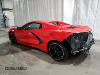 2021 Chevrolet Corvette 2LT z VIN 1G1YB3D40M5103884, wystawiony jako Copart lot #54308835 z przebiegiem 14 748 mil mil oraz Szkoda całkowita • Salvage title. Historia ofert i sprzedaży dostępna na DreamBid. Obrazek 2.