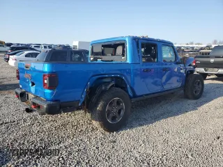 2021 Jeep Gladiator Rubicon z VIN 1C6JJTBGXML551111, wystawiony jako Copart lot #52538935 z przebiegiem Nie podano mil oraz Szkoda całkowita • Salvage title. Historia ofert i sprzedaży dostępna na DreamBid. Obrazek 3.