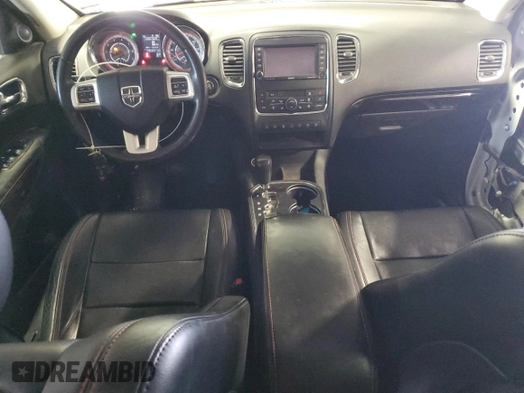 2013 Dodge Durango R/T with VIN 1C4SDJCT7DC675499, listed as a Copart auction lot 88967505 with 122,642 mi miles and Salvage title. Bid and sale history available at DreamBid. Image 8.