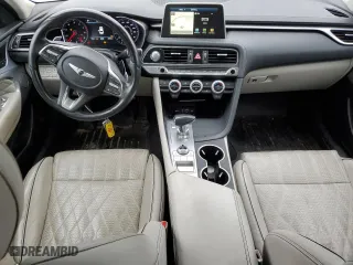 2019 Genesis G70 2.0T Advanced with VIN KMTG44LA3KU036602, listed as a Copart auction lot 53004064 with 69,812 mi miles and Salvage Title. Bid and sale history available at carsss.com. Image 8.