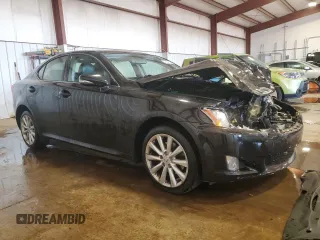2009 Lexus IS 250 with VIN JTHCK262895032060, listed as a Copart auction lot 48746225 with 151,696 mi miles and Salvage Title. Bid and sale history available at DreamBid. Image 4.