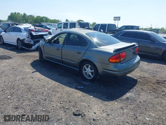 2004 Oldsmobile Alero GL1 with VIN 1G3NL52E74C160903, listed as a IAAI auction lot 42029384 with 135,086 mi miles and . Bid and sale history available at DreamBid. Image 3.