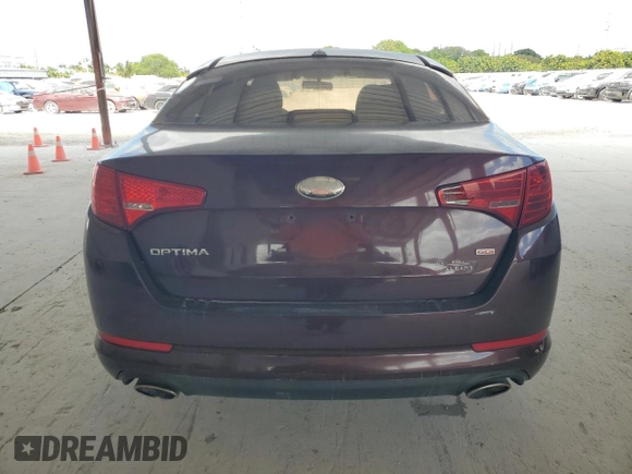 2013 Kia Optima LX with VIN 5XXGM4A76DG139737, listed as a Copart auction lot 55456005 with 141,849 mi miles and Salvage Title. Bid and sale history available at carsss.com. Image 6.