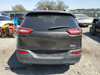 2017 Jeep Cherokee Latitude with VIN 1C4PJLCSXHW503344, listed as a Copart auction lot 53016925 with 95,358 mi miles and Salvage title. Bid and sale history available at DreamBid. Image 6.