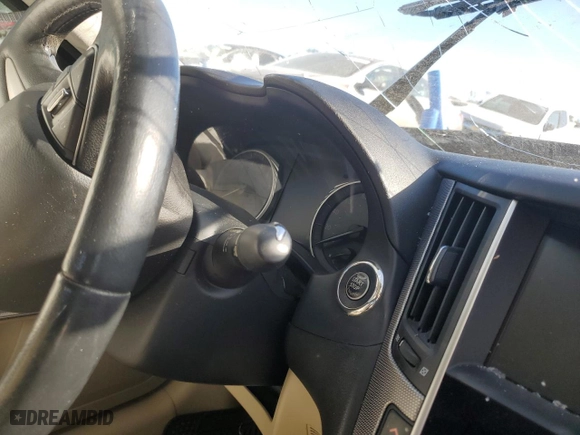 2017 Infiniti Q50 3.0t Premium with VIN JN1EV7AP4HM736216, listed as a Copart auction lot 76687534 with 0 mi miles and Salvage Title. Bid and sale history available at carsss.com. Image 9.