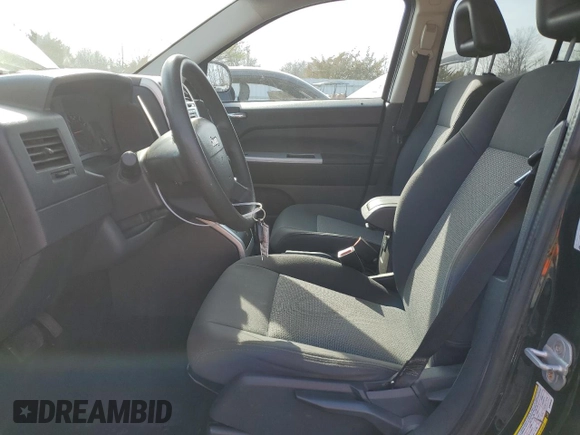 2008 Jeep Compass Sport with VIN 1J8FF47W68D686438, listed as a Copart auction lot 49346045 with 140,882 mi miles and Salvage Title. Bid and sale history available at carsss.com. Image 7.