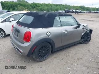 2017 MINI Convertible Cooper S with VIN WMWWG9C34H3C81035, listed as a IAAI auction lot 42216900 with 61,996 mi miles and . Bid and sale history available at DreamBid. Image 4.