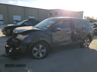 2010 Acura MDX Technology Pkg with VIN 2HNYD2H60AH506642, listed as a Copart auction lot 46179905 with 0 mi miles and Salvage Title. Bid and sale history available at carsss.com. Image 1.
