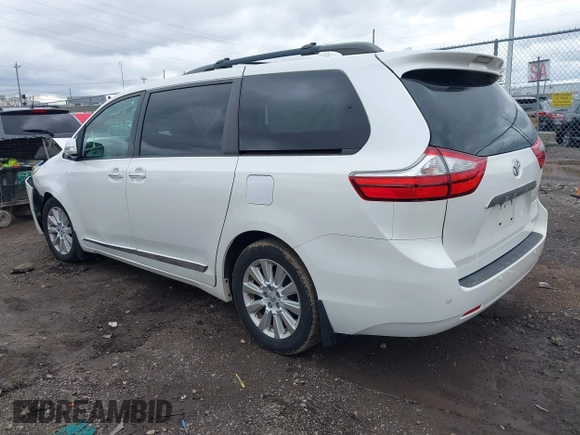 2015 Toyota Sienna XLE с VIN 5TDYK3DC1FS527196, выставлен на аукционе IAAI как лот 41850596 с пробегом Не указан миль и . История ставок и продаж доступна на DreamBid. Изображение 3.