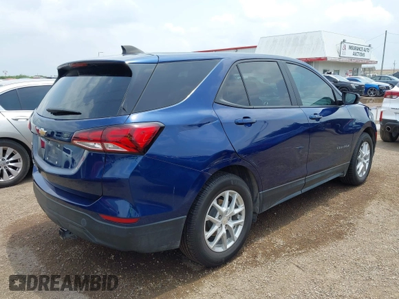 2022 Chevrolet Equinox LS z VIN 3GNAXHEV4NS153877, wystawiony jako IAAI lot #42095159 z przebiegiem 65 683 mil mil oraz . Historia ofert i sprzedaży dostępna na DreamBid. Obrazek 4.