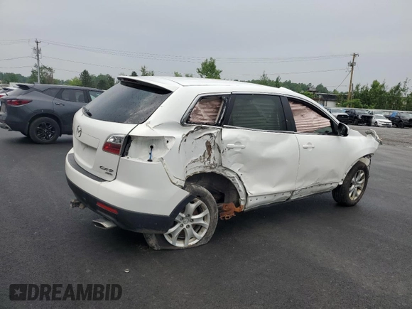 2011 Mazda CX-9 Sport with VIN JM3TB3BV8B0305869, listed as a Copart auction lot 59933905 with Not provided miles and Salvage title. Bid and sale history available at DreamBid. Image 3.