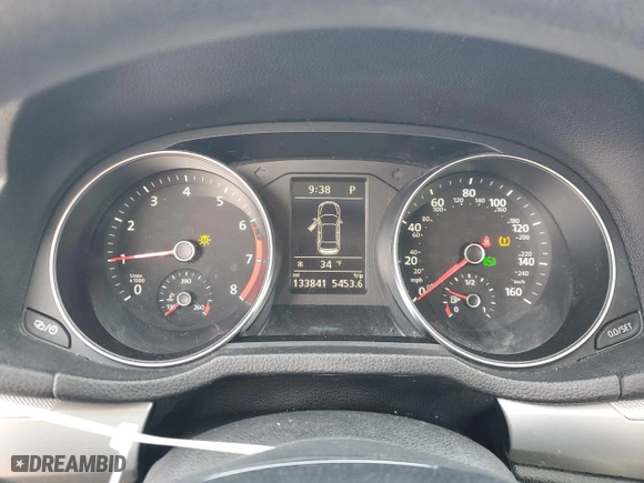 2016 Volkswagen Passat 1.8T S with VIN 1VWAS7A36GC034286, listed as a Copart auction lot 44319205 with 133,841 mi miles and Salvage Title. Bid and sale history available at carsss.com. Image 9.