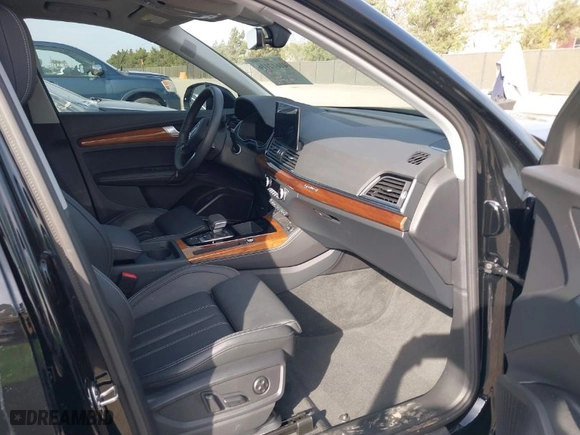 2023 Audi Q5 S line Premium Plus with VIN WA1EAAFY7P2006389, listed as a IAAI auction lot 41612116 with 17,954 mi miles. Bid and sale history available at carsss.com. Image 5.