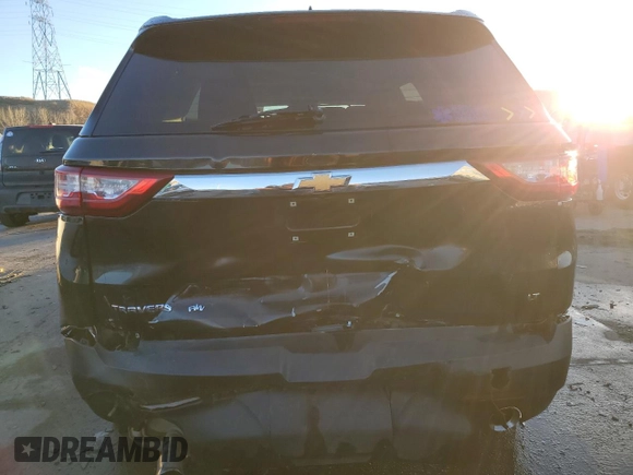 2020 Chevrolet Traverse LT Cloth with VIN 1GNEVMKW3LJ199468, listed as a Copart auction lot 43931955 with 127,631 mi miles and Salvage Title. Bid and sale history available at carsss.com. Image 6.