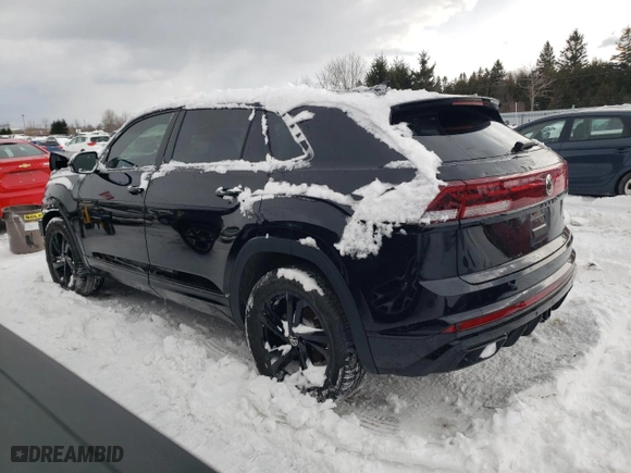 2025 Volkswagen Atlas Cross Sport 3.6L V6 SE w/Technology with VIN 1V2KE2CA0SC202279, listed as a Copart auction lot 42434155 with 1,316 mi miles and Salvage Title. Bid and sale history available at carsss.com. Image 2.