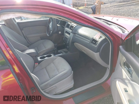 2010 Ford Fusion S with VIN 3FAHP0GA7AR228386, listed as a IAAI auction lot 41613583 with 99,281 mi miles. Bid and sale history available at carsss.com. Image 5.