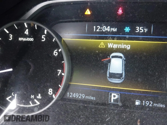 2016 Nissan Murano S with VIN 5N1AZ2MH8GN169195, listed as a IAAI auction lot 41971810 with 124,929 mi miles. Bid and sale history available at carsss.com. Image 15.