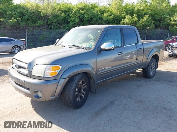 2004 Toyota Tundra SR5 with VIN 5TBET34124S445806, listed as a IAAI auction lot 42093587 with 141,061 mi miles and . Bid and sale history available at carsss.com. Image 2.