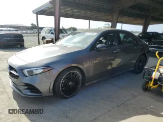 2019 Mercedes-Benz A 220 with VIN WDD3G4EB8KW018875, listed as a Copart auction lot 62552985 with 31,785 mi miles and Salvage title. Bid and sale history available at DreamBid. Image 1.
