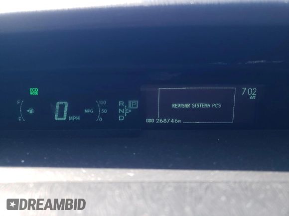 2010 Toyota Prius II z VIN JTDKN3DU0A0119872, wystawiony jako Copart lot #57259455 z przebiegiem 268 746 mil mil oraz Szkoda całkowita • Salvage title. Historia ofert i sprzedaży dostępna na DreamBid. Obrazek 9.